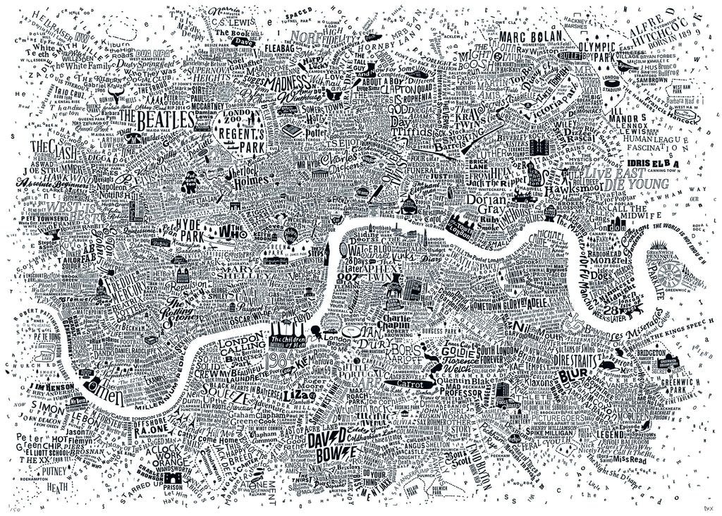 Culture Map Of London