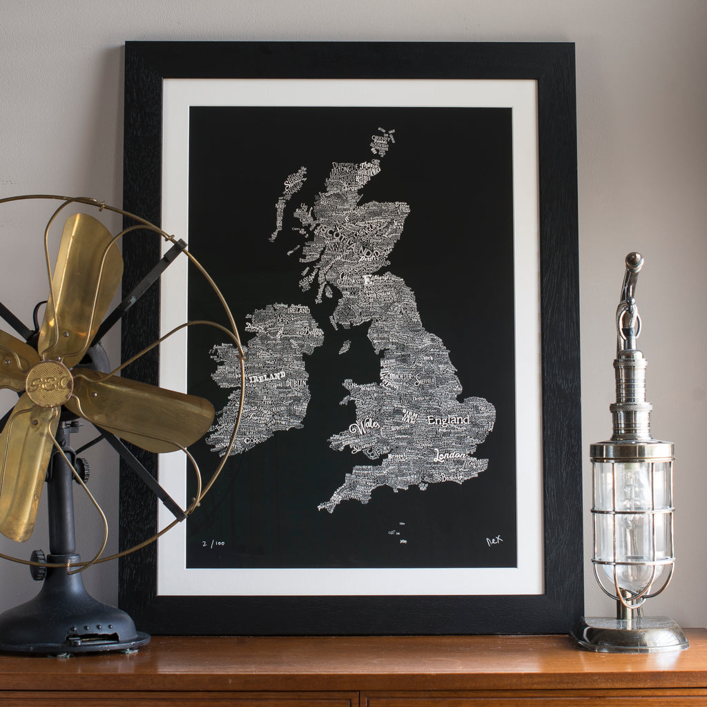 The Great British Type Map