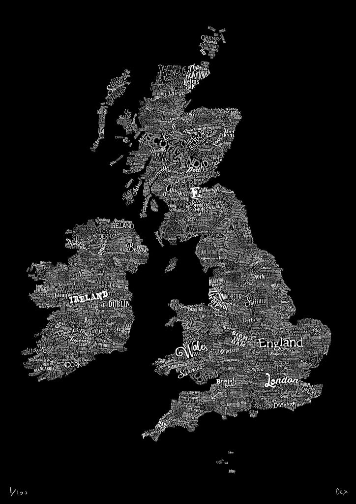 The Great British Type Map