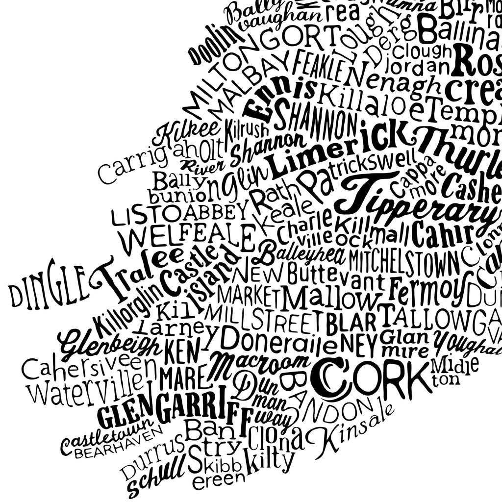 Ireland Type Map