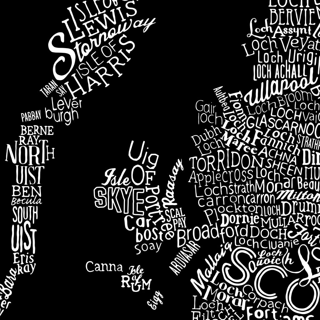 Scotland Type Map