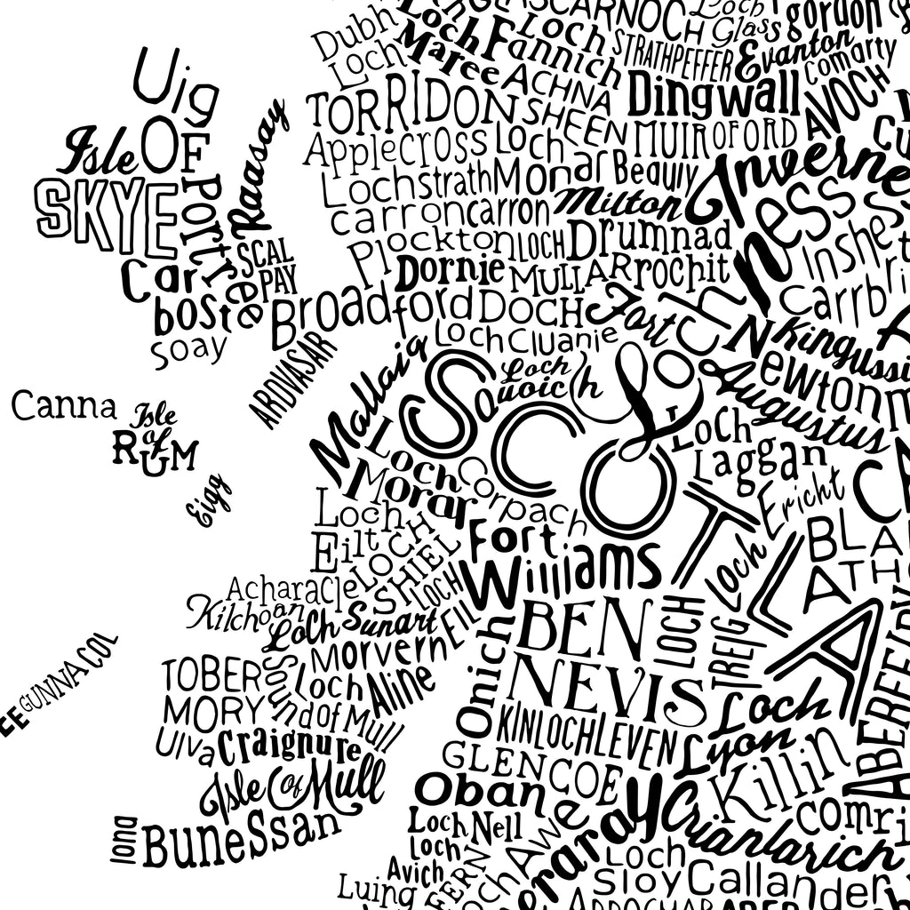 Scotland Type Map