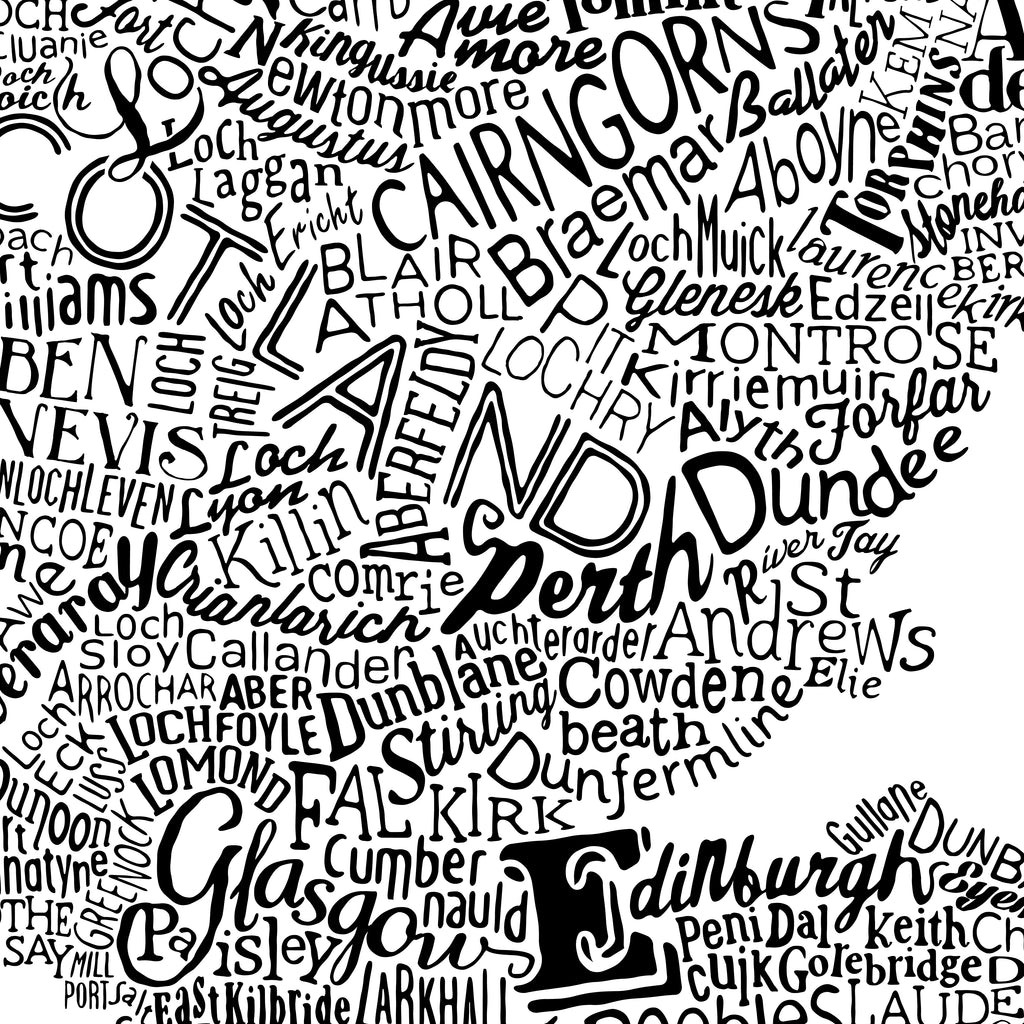 Scotland Type Map