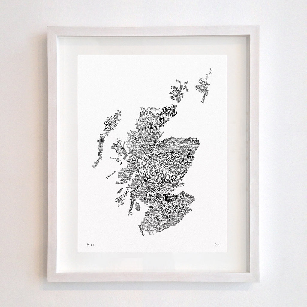 Scotland Type Map