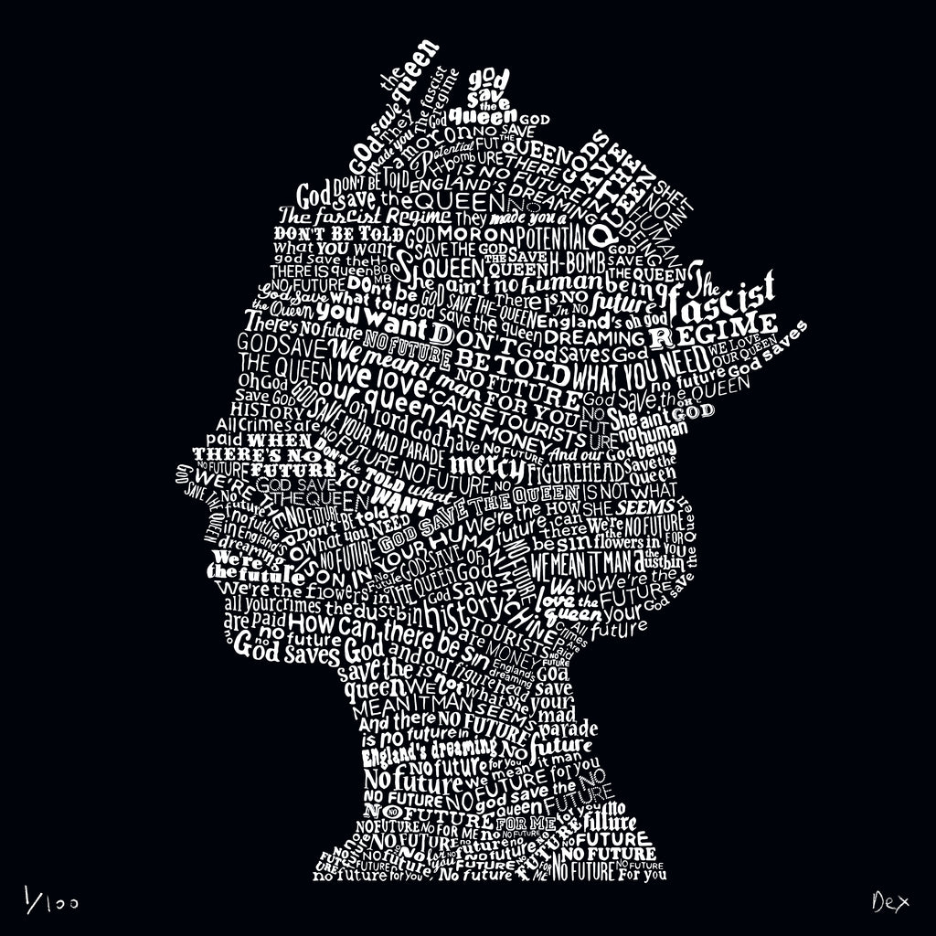 God Save The Queen (Black)