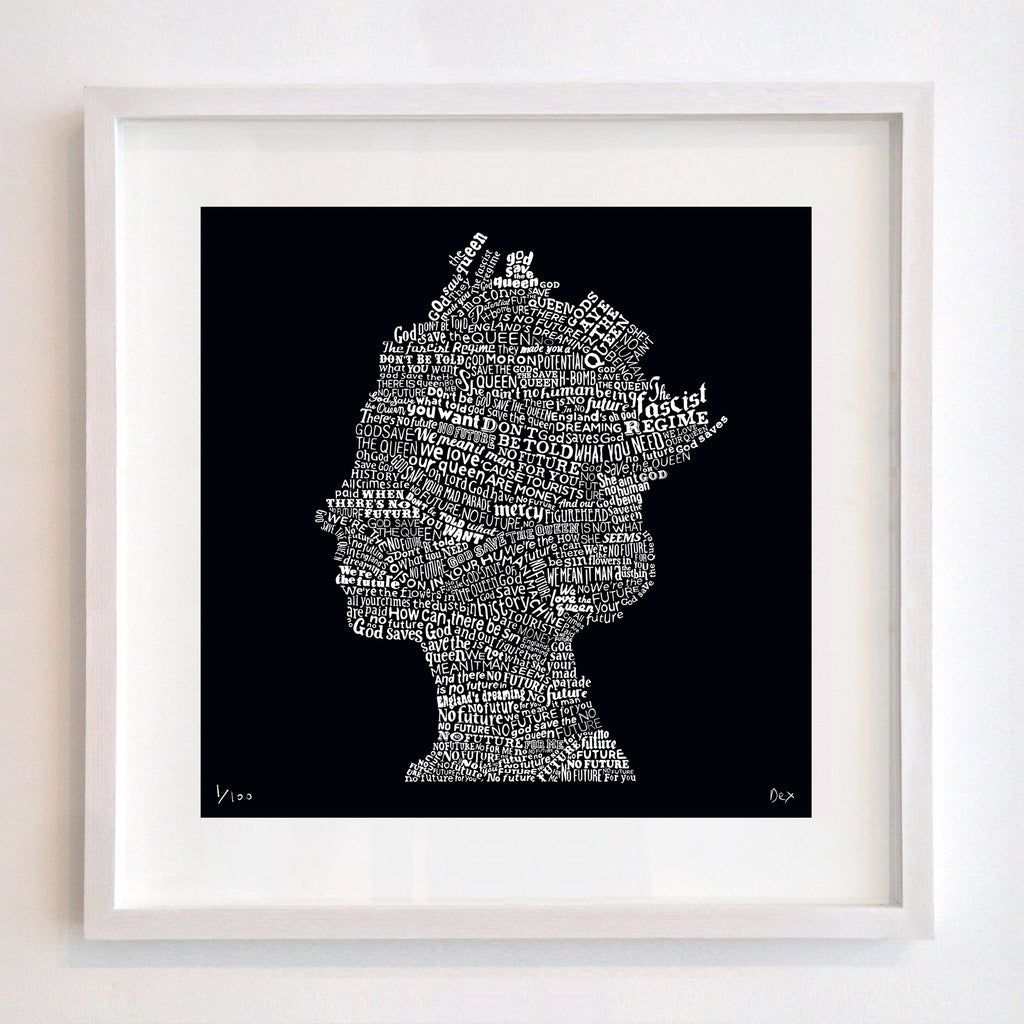 God Save The Queen (Black)