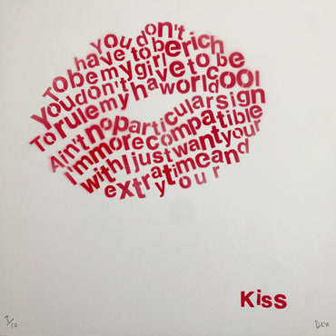 Kiss (Stencil)
